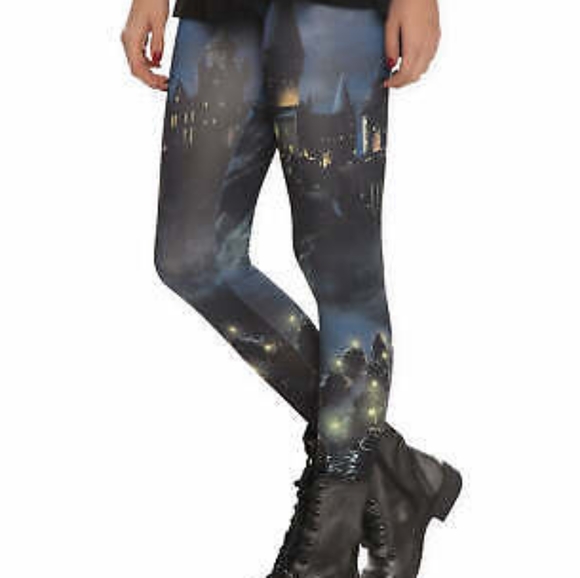 Warner Bros. Pants - Harry Potter Hogwarts Leggings medium